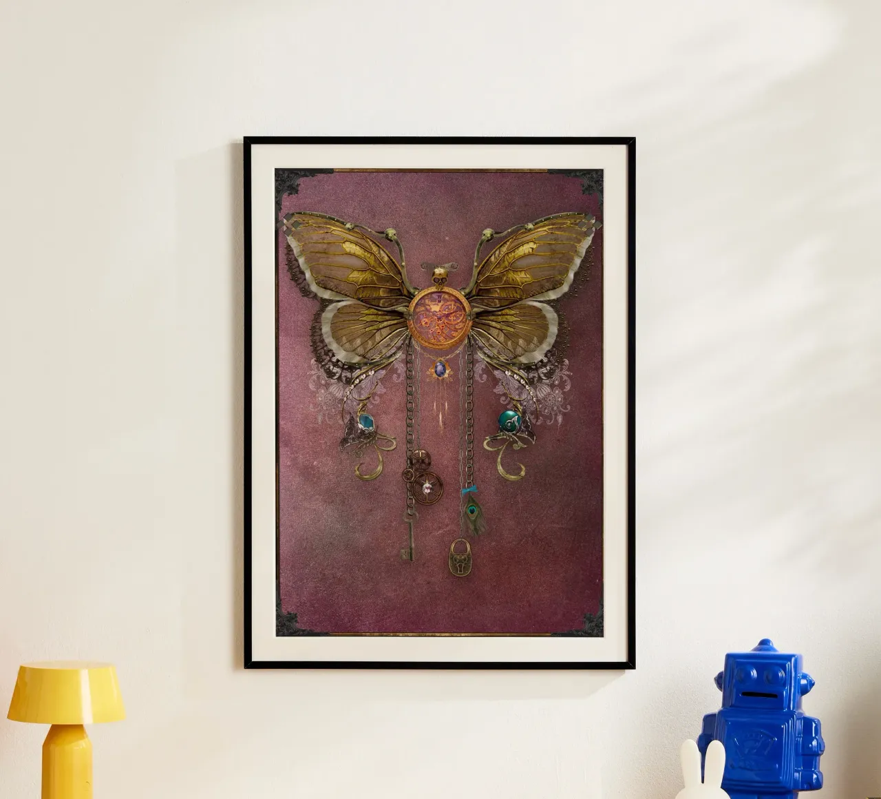 Farfalla steampunk poster da Eva Nev