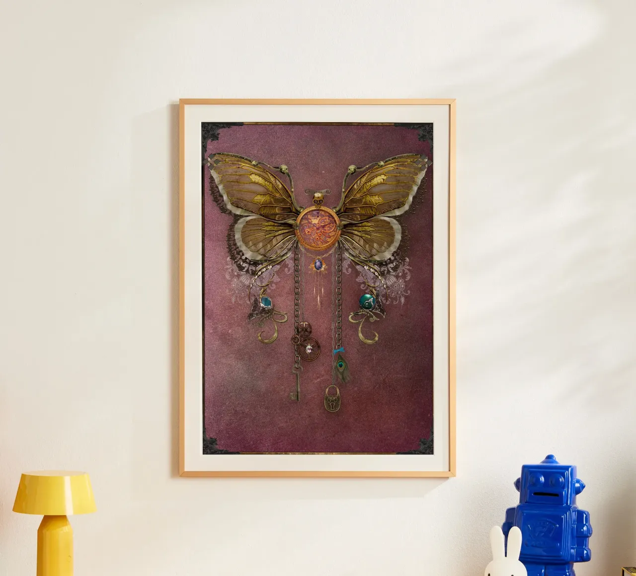 Farfalla steampunk poster da Eva Nev