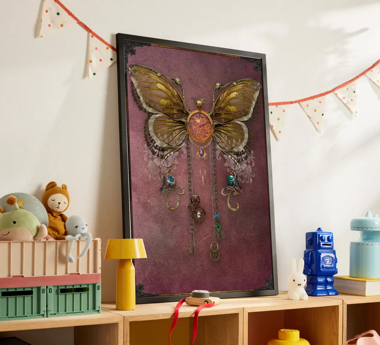 Farfalla steampunk poster da Eva Nev