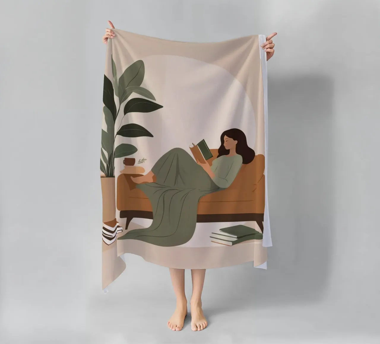 Ritiro tranquillo telo mare da Maison Solis