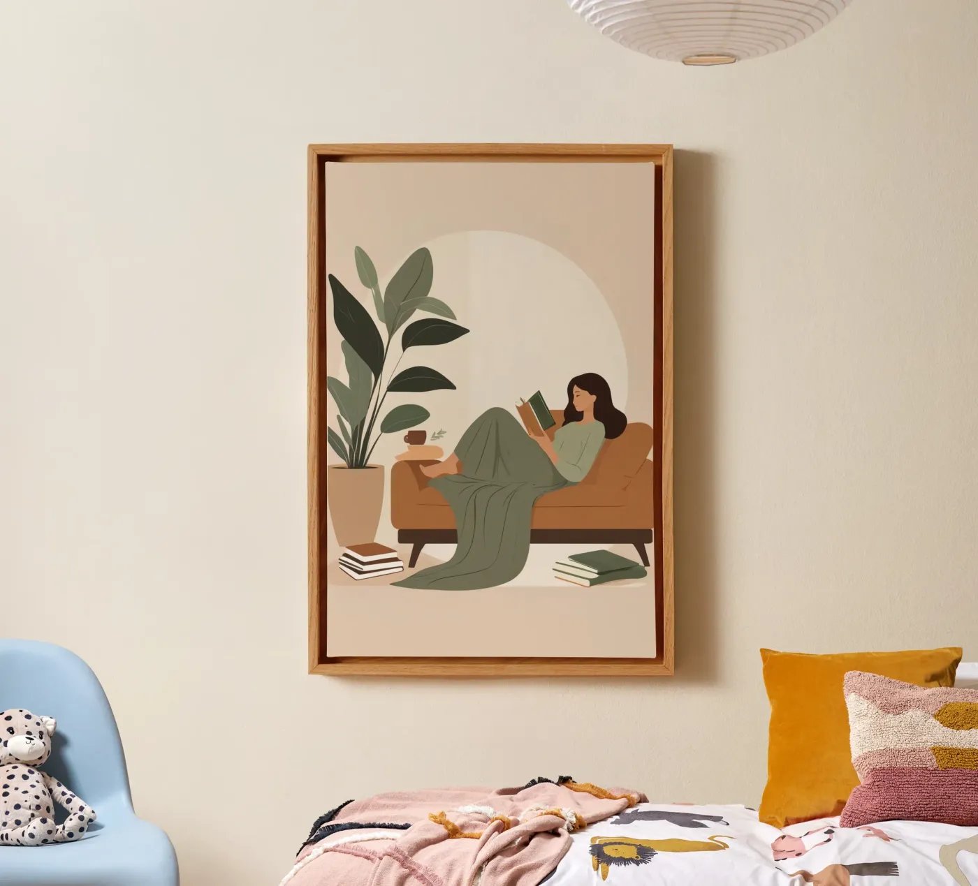 Ritiro tranquillo tela da Maison Solis