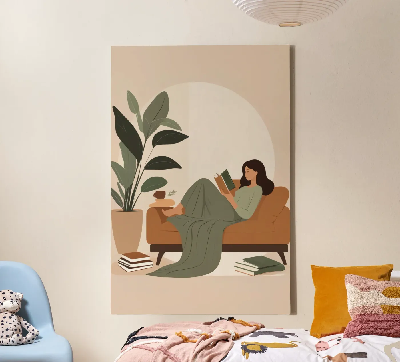 Ritiro tranquillo tela da Maison Solis