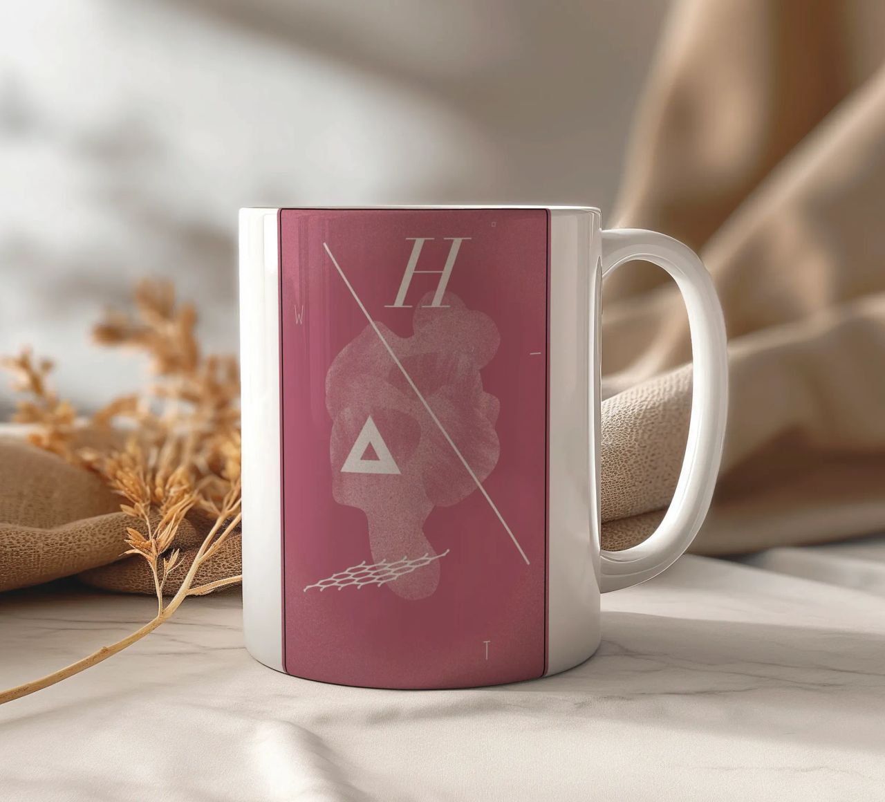 w h a t tazza in ceramica da Andreas Jarner