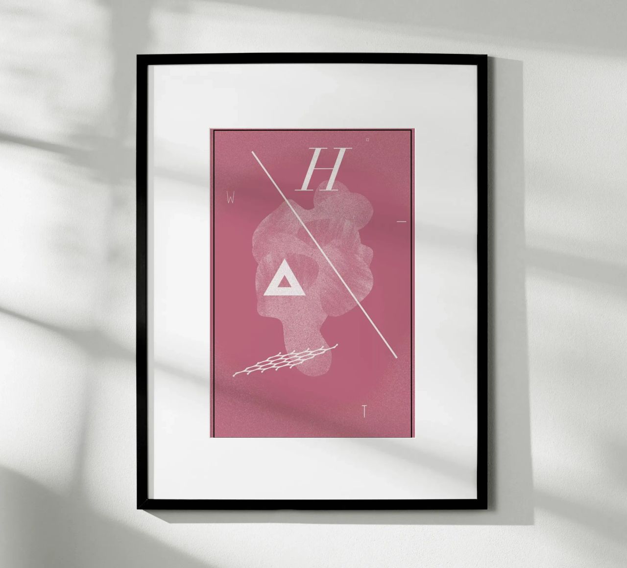 w h a t Poster von Andreas Jarner