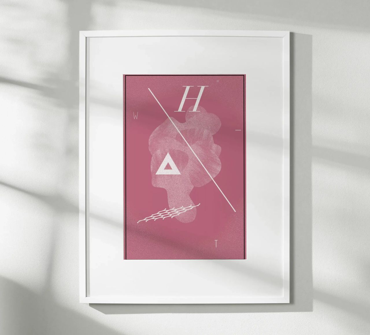 w h a t Poster von Andreas Jarner