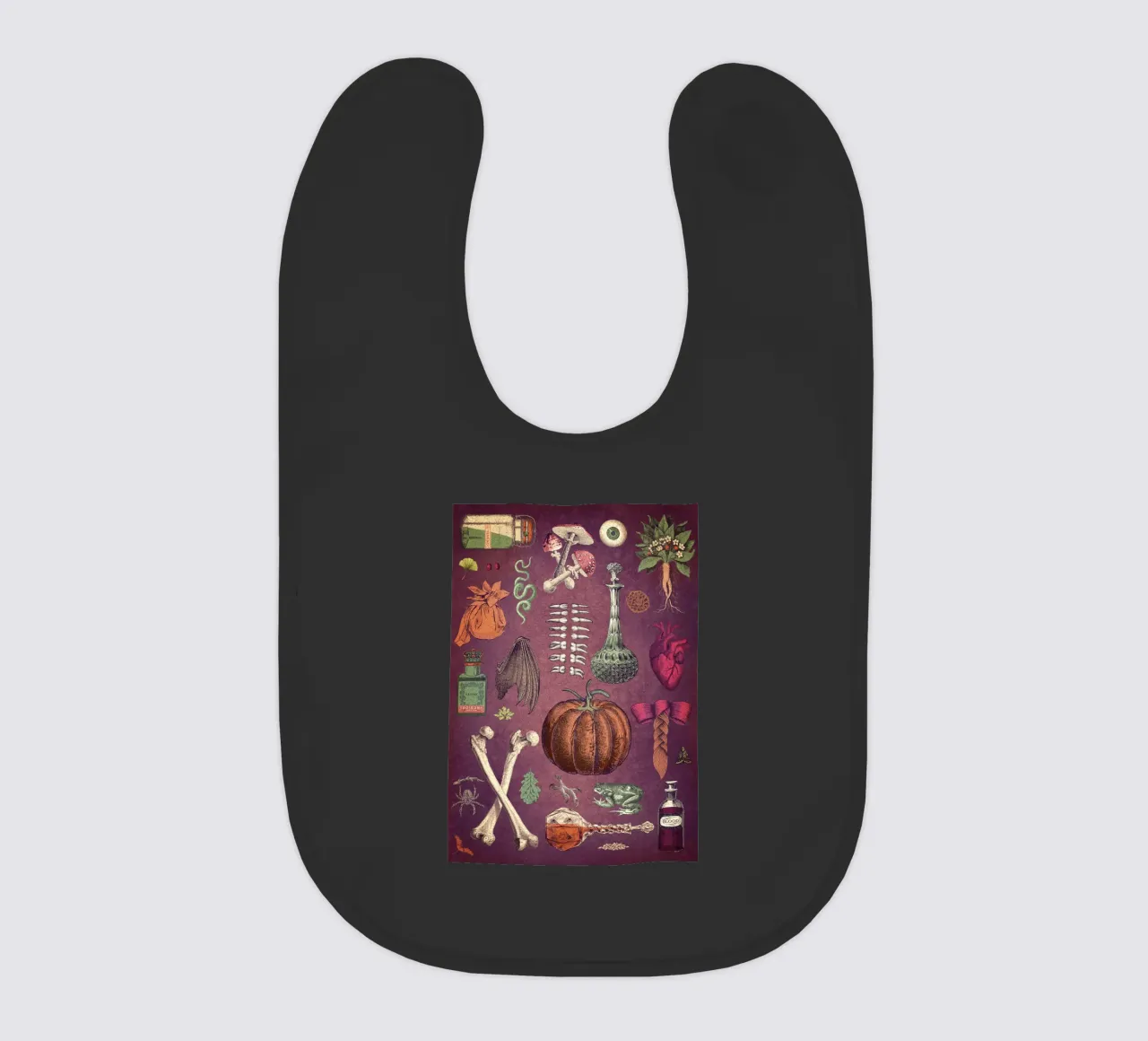 Collage Ingredienti di base per una strega bavaglino da Eva Nev