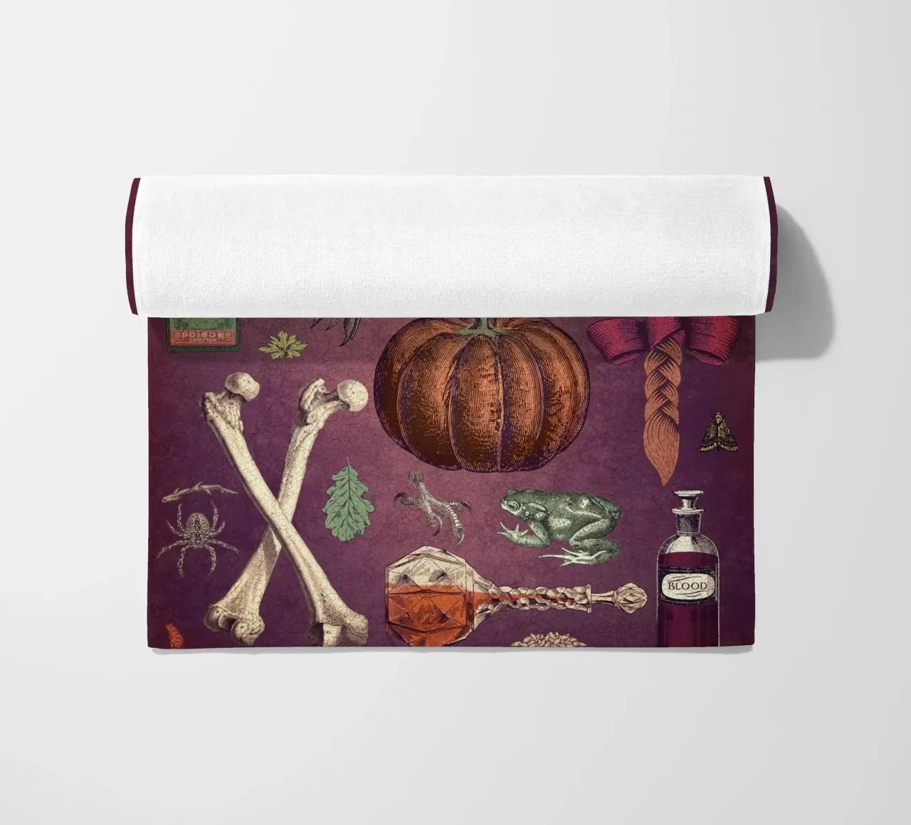 Collage Ingredienti di base per una strega telo mare da Eva Nev