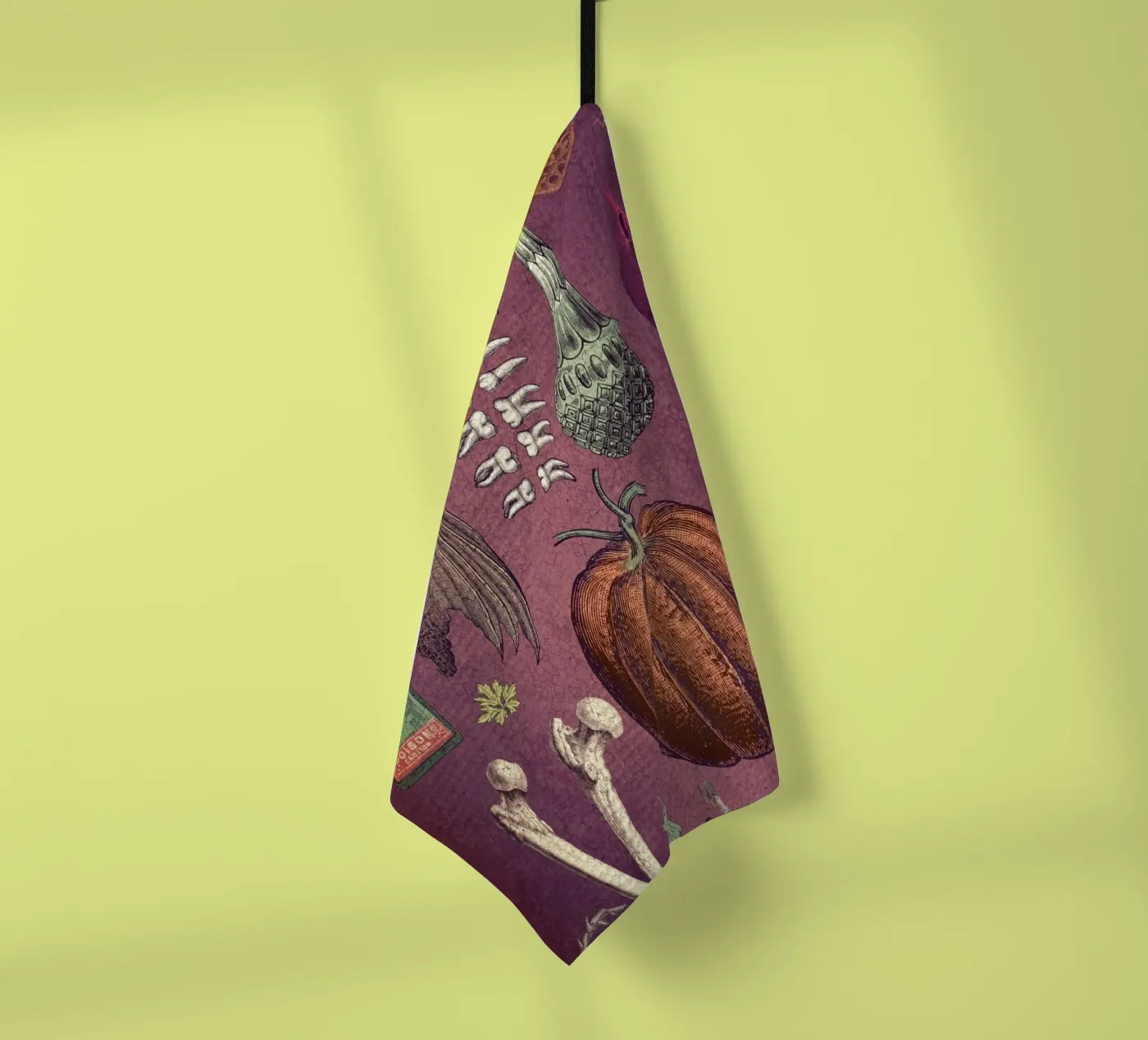 Collage Ingrédients de base pour une sorcière torchon de Eva Nev