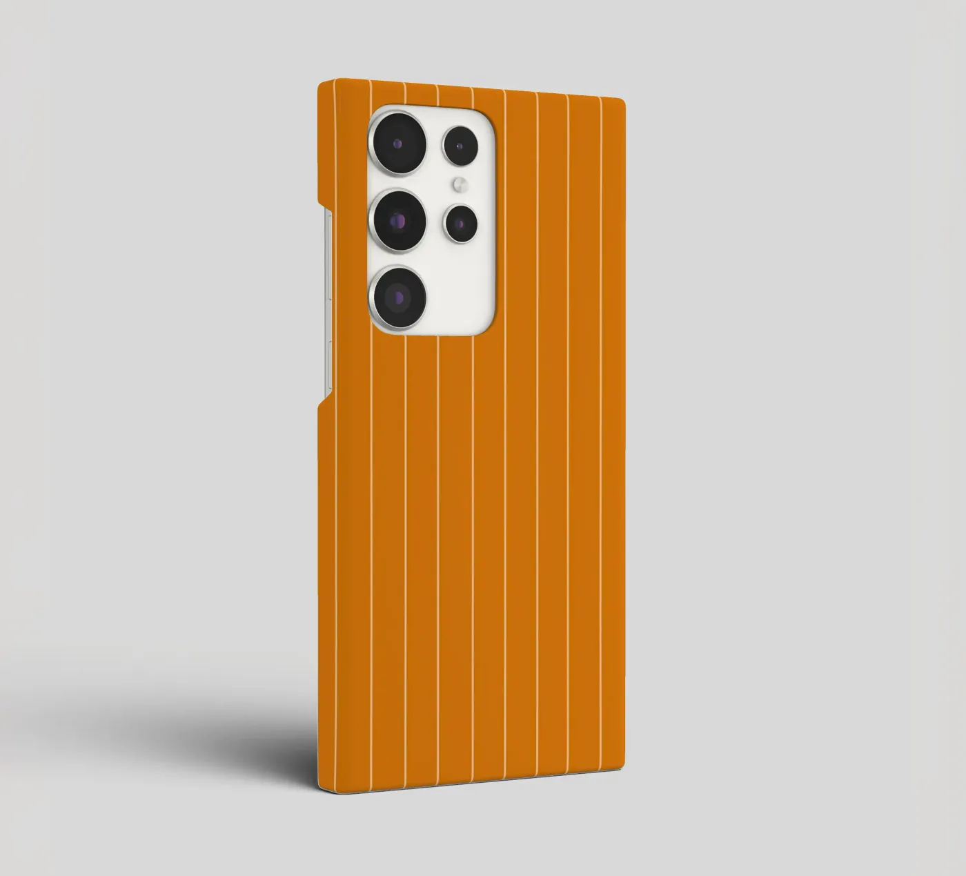 Linee sottili arancioni cover samsung da Timeless moderna