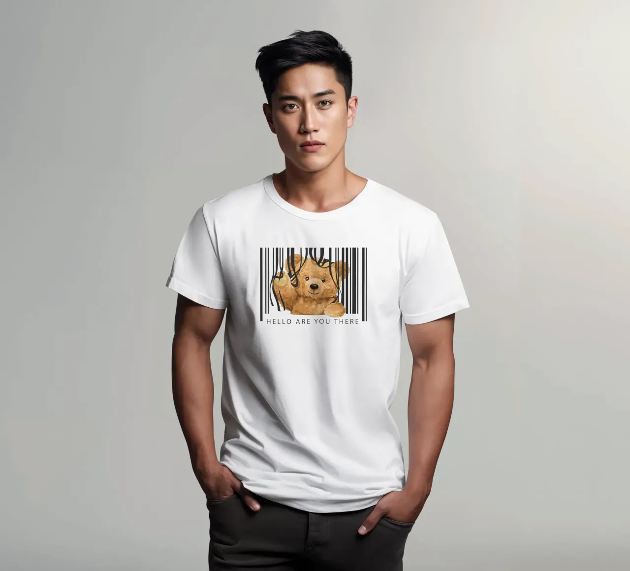 Ciao Are You There Bär t-shirt da Bear Tees
