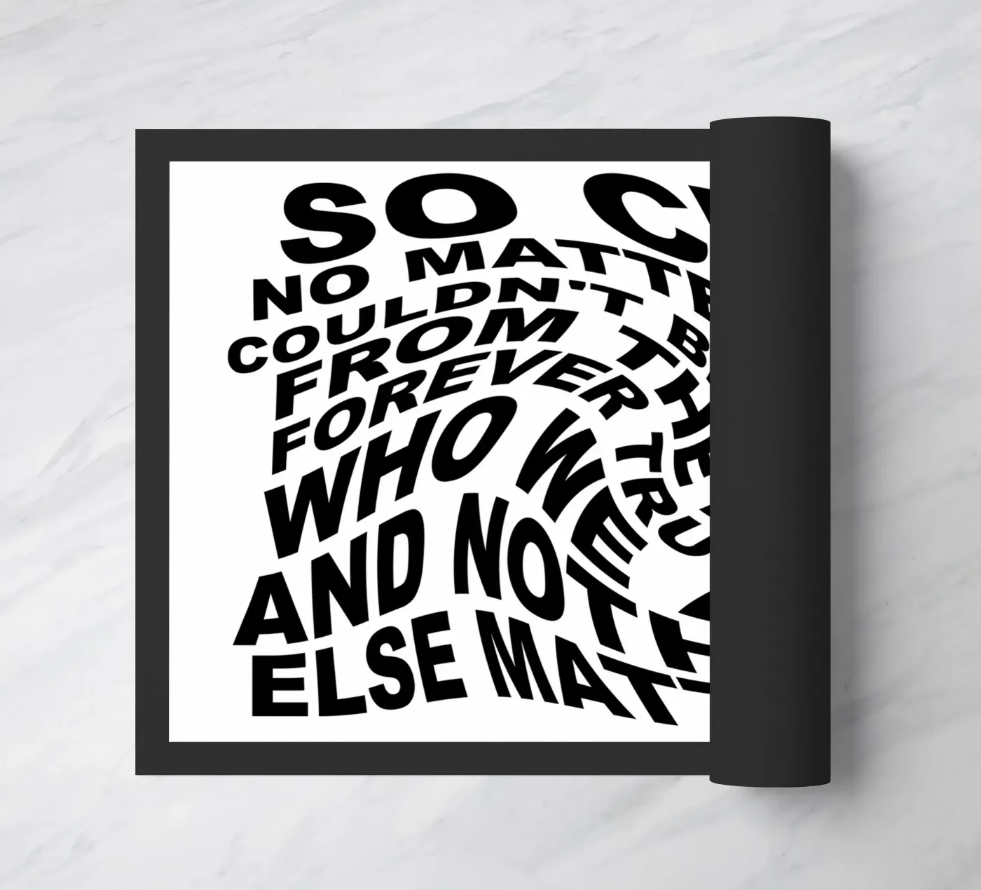 Nichts anderes ist wichtig Fußmatte von Gunawan Rb