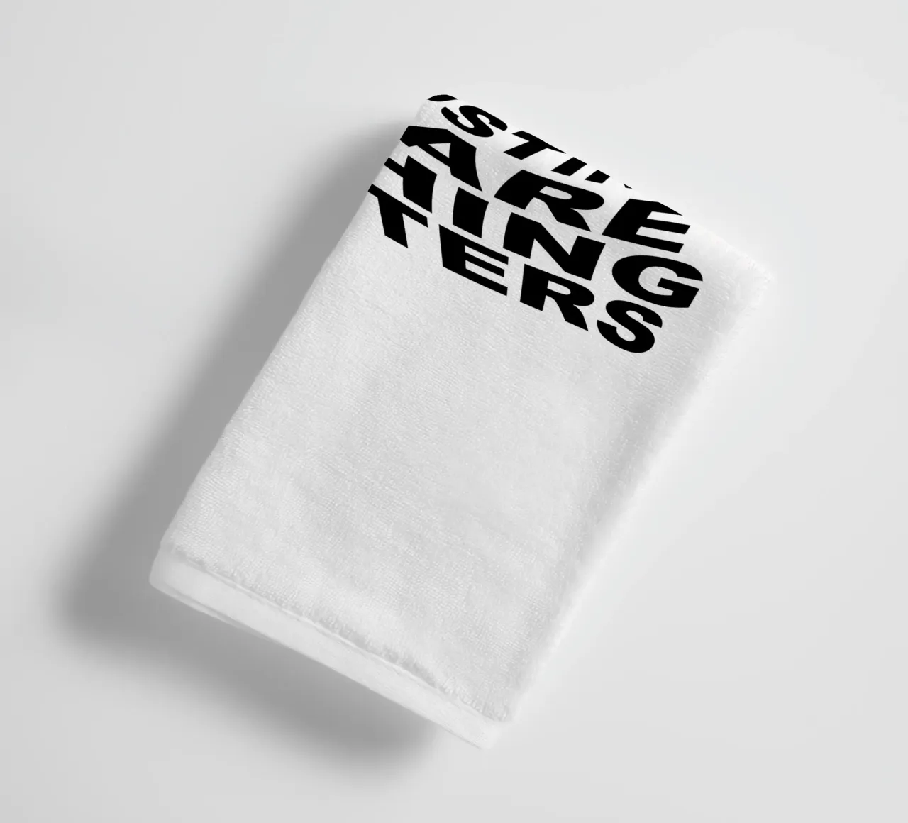 Nothing Else Matters towel by Gunawan Rb