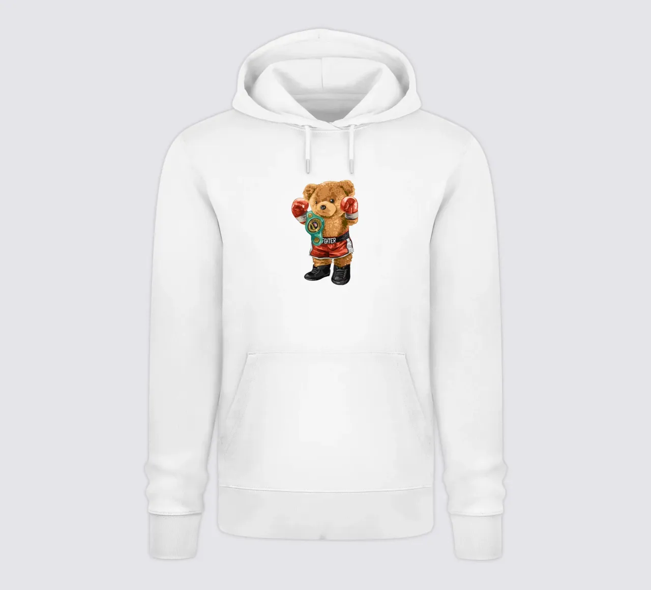 Orso pugile felpa con cappuccio da Bear Tees