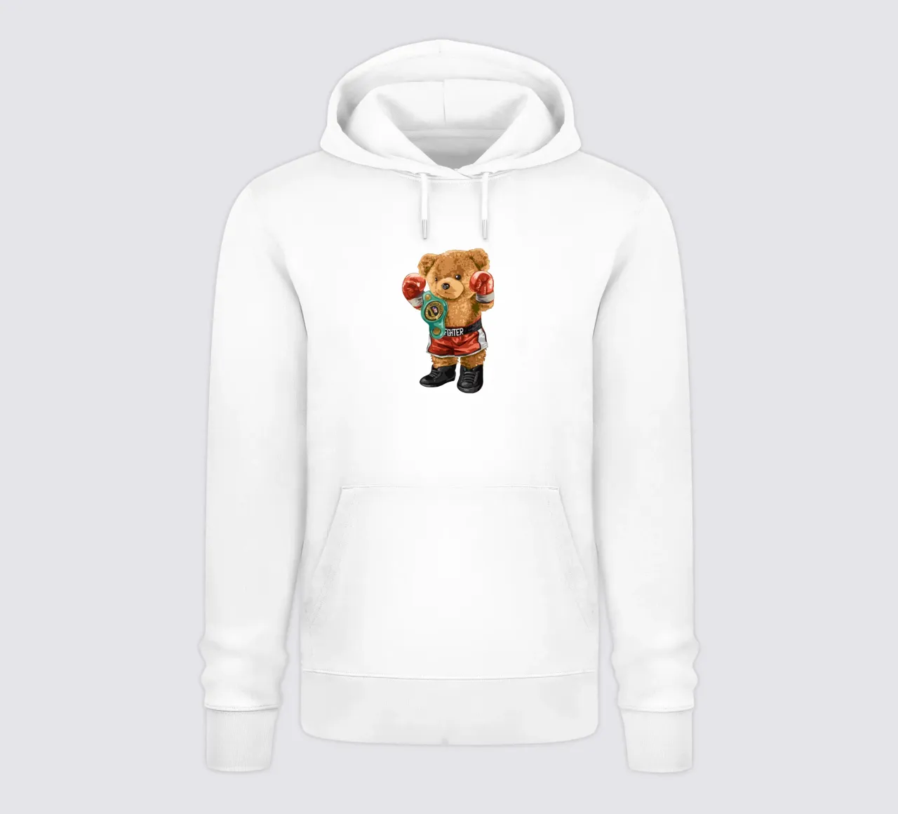 Orso pugile felpa con cappuccio da Bear Tees