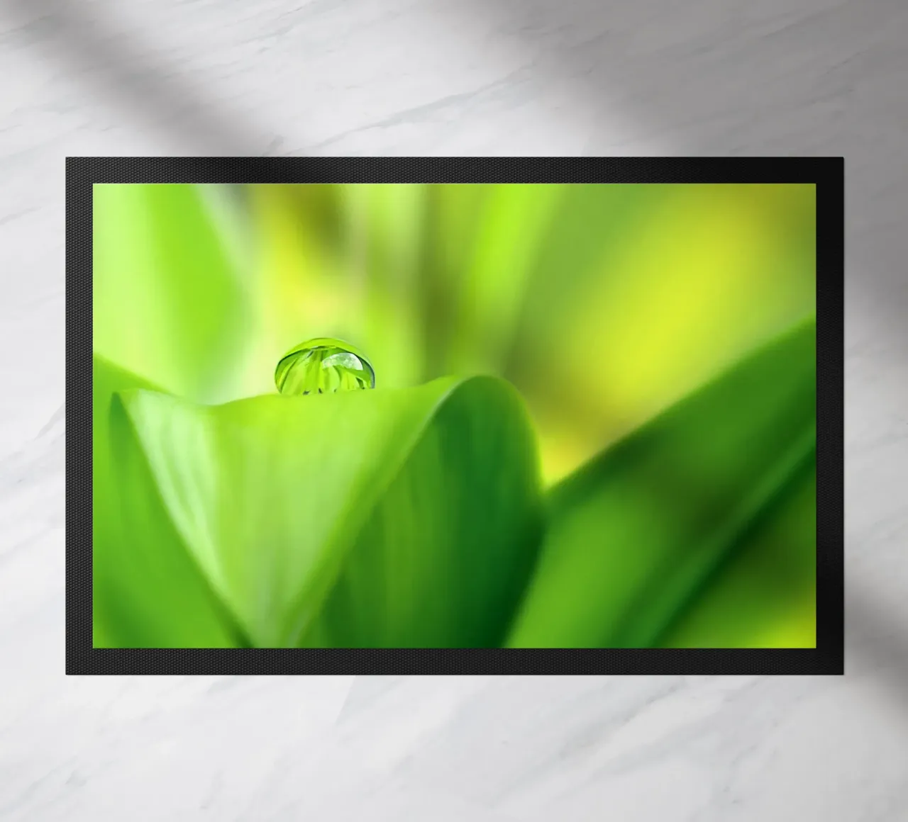 Wassertropfen Fußmatte von Atteloi