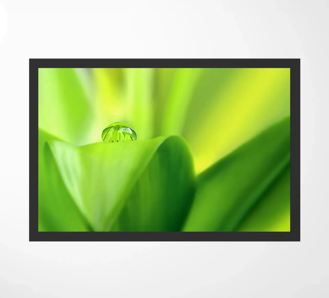 Gouttes d'eau paillasson de Atteloi