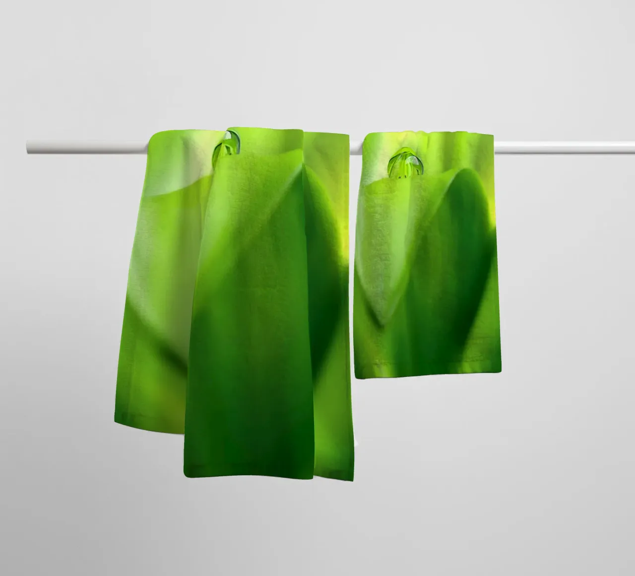 Waterdruppels badhanddoek van Atteloi