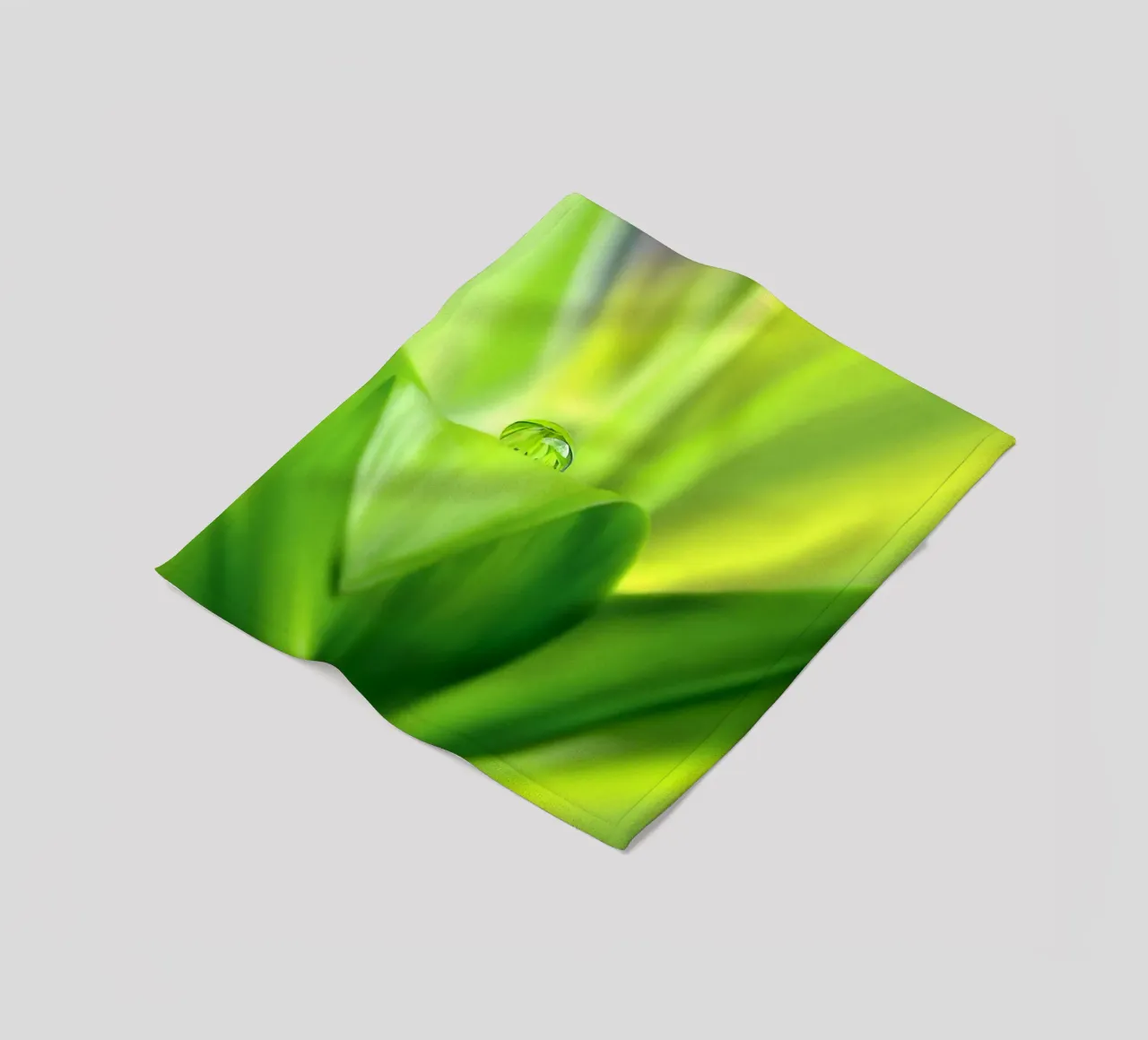 Wassertropfen Fleecedecke von Atteloi