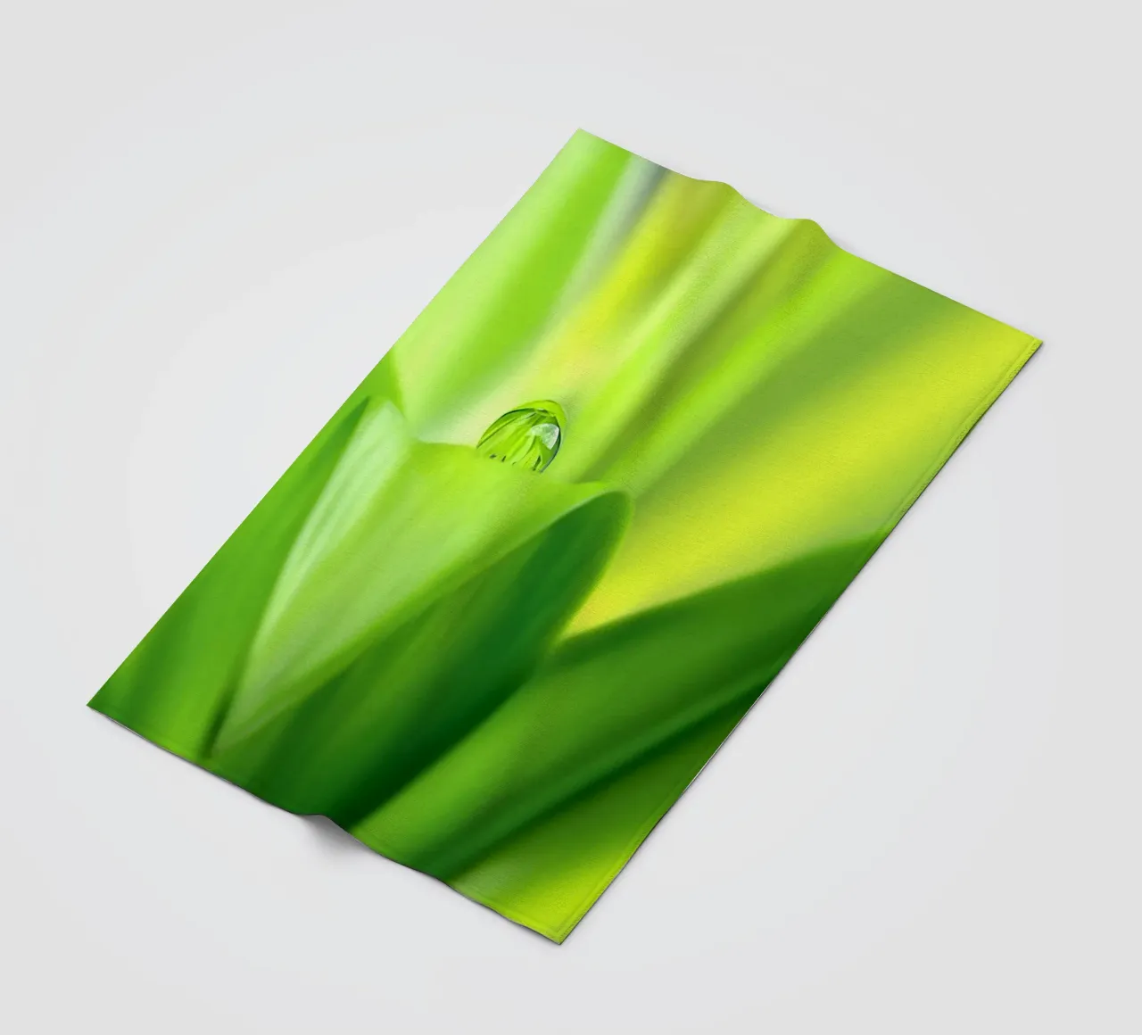 Wassertropfen Fleecedecke von Atteloi