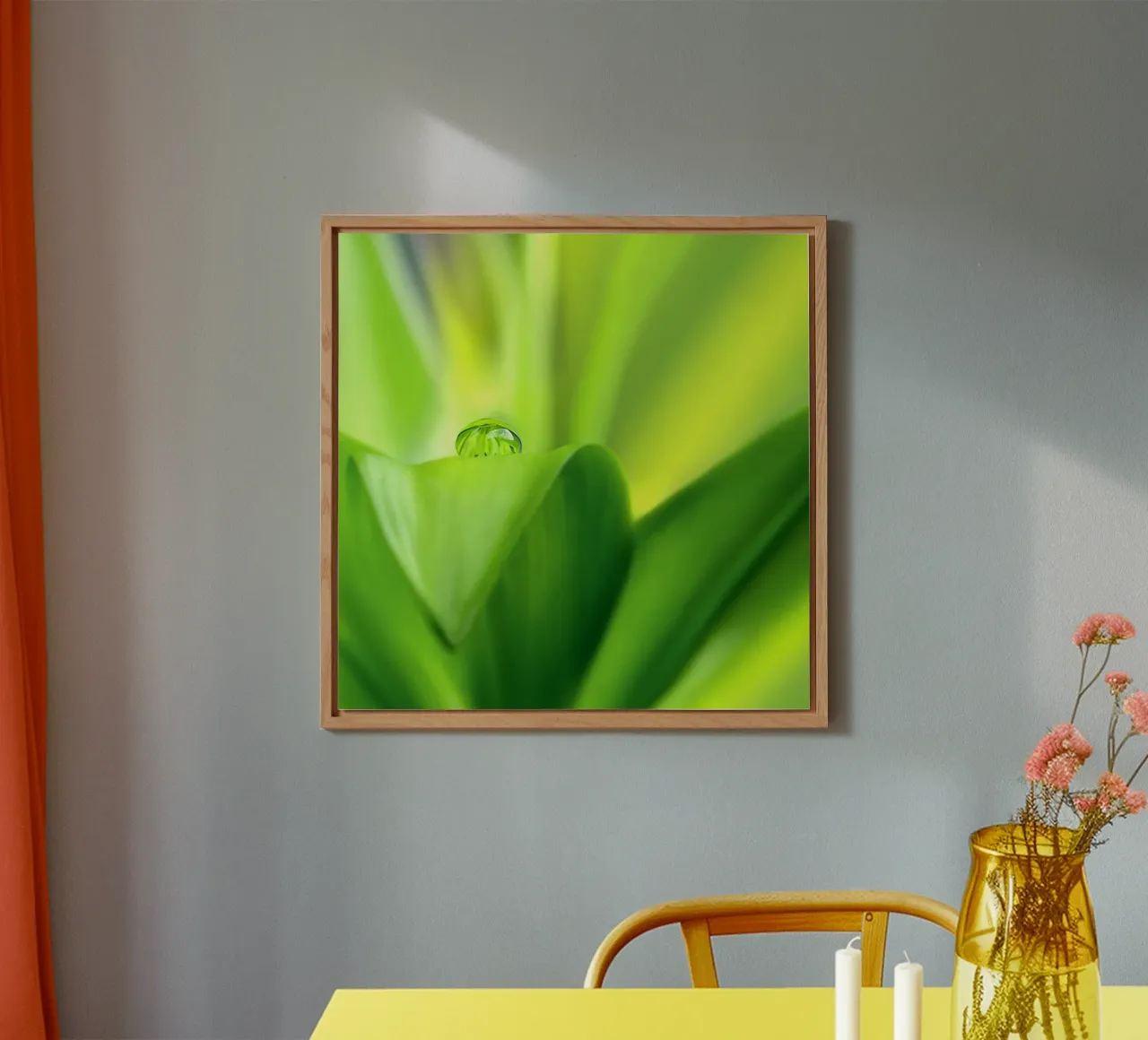 Wassertropfen Forex-Platte von Atteloi