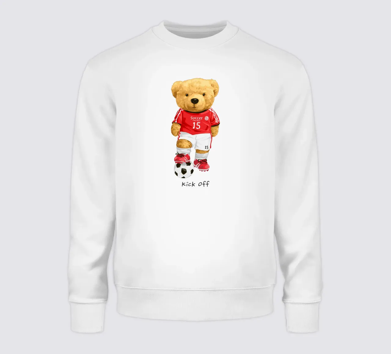 Orso di calcio - Calcio d'inizio felpa da Bear Tees