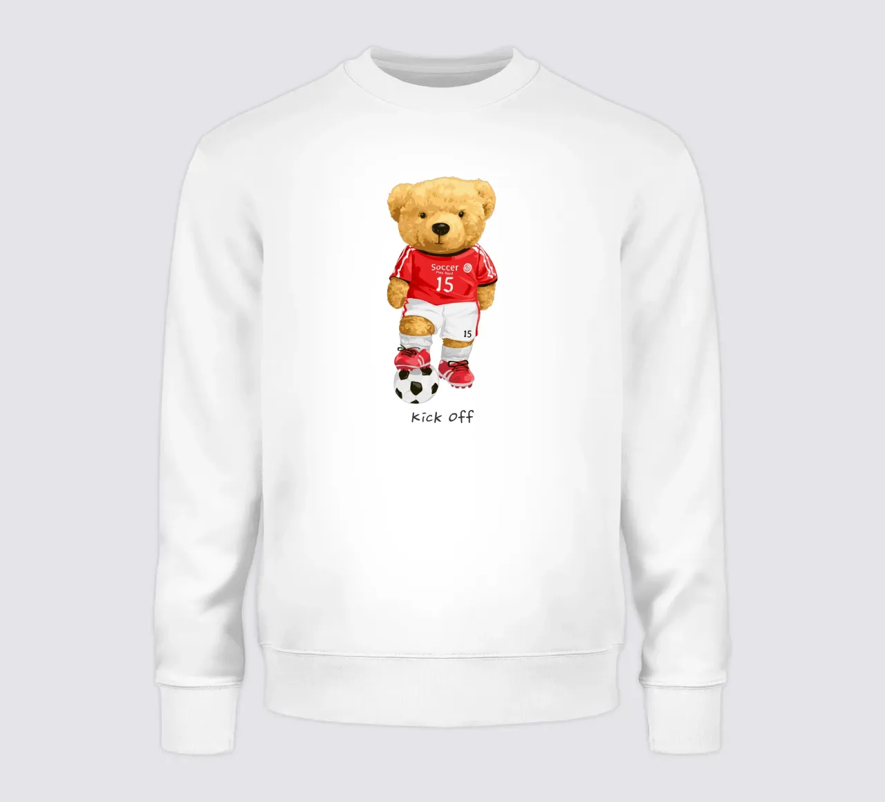 Orso di calcio - Calcio d'inizio felpa da Bear Tees