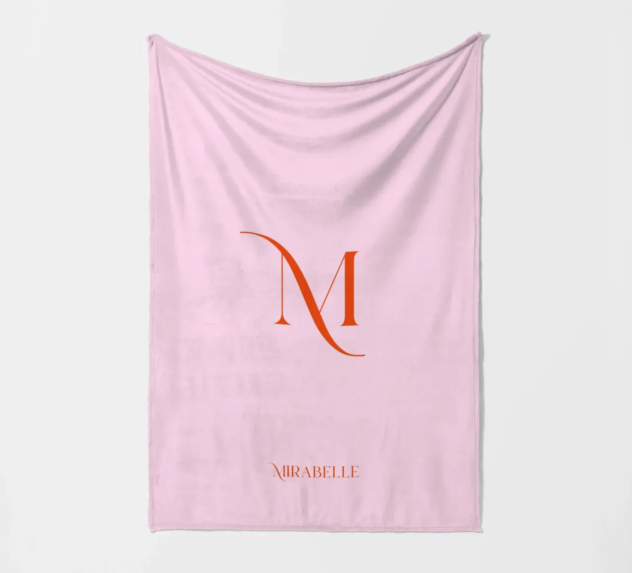 Initiale - Personalisierbar coperta in pile da Ohkimiko