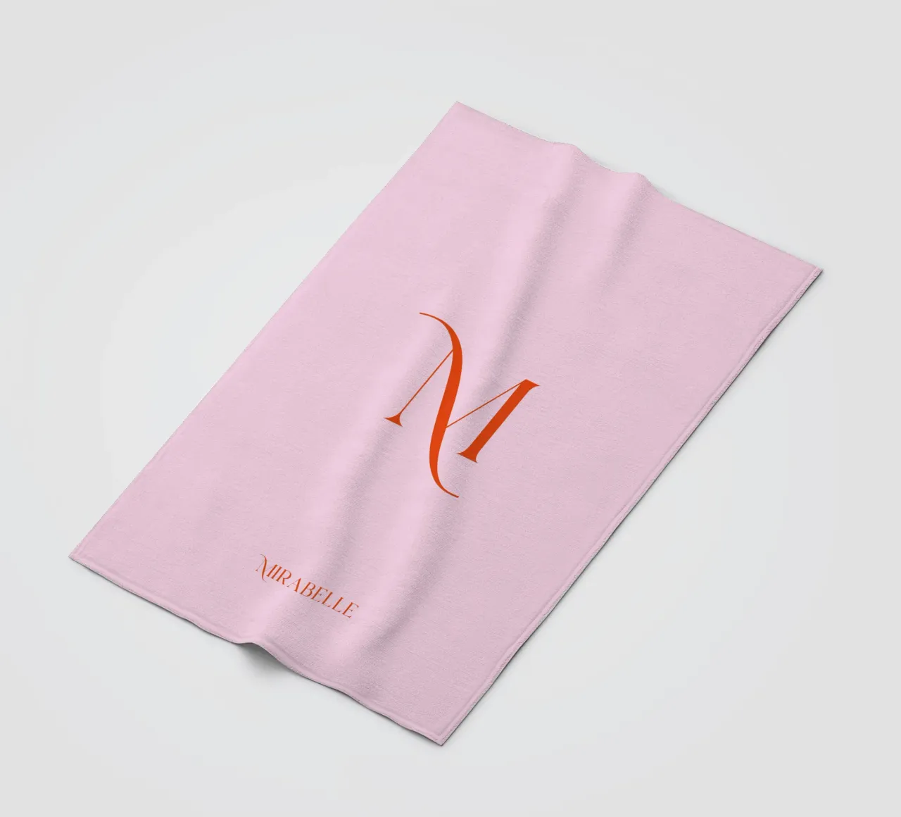 Initiale - Personalisierbar coperta in pile da Ohkimiko