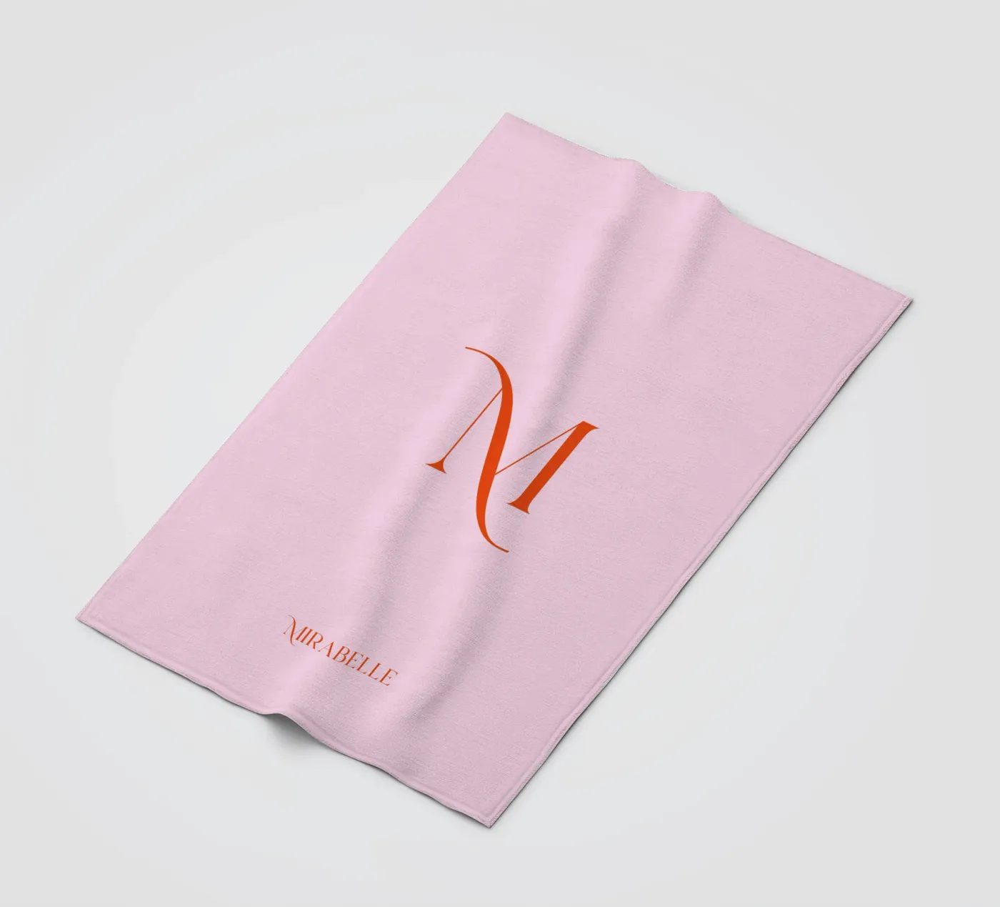 Initiale - Personalisierbar fleecedeken van Ohkimiko