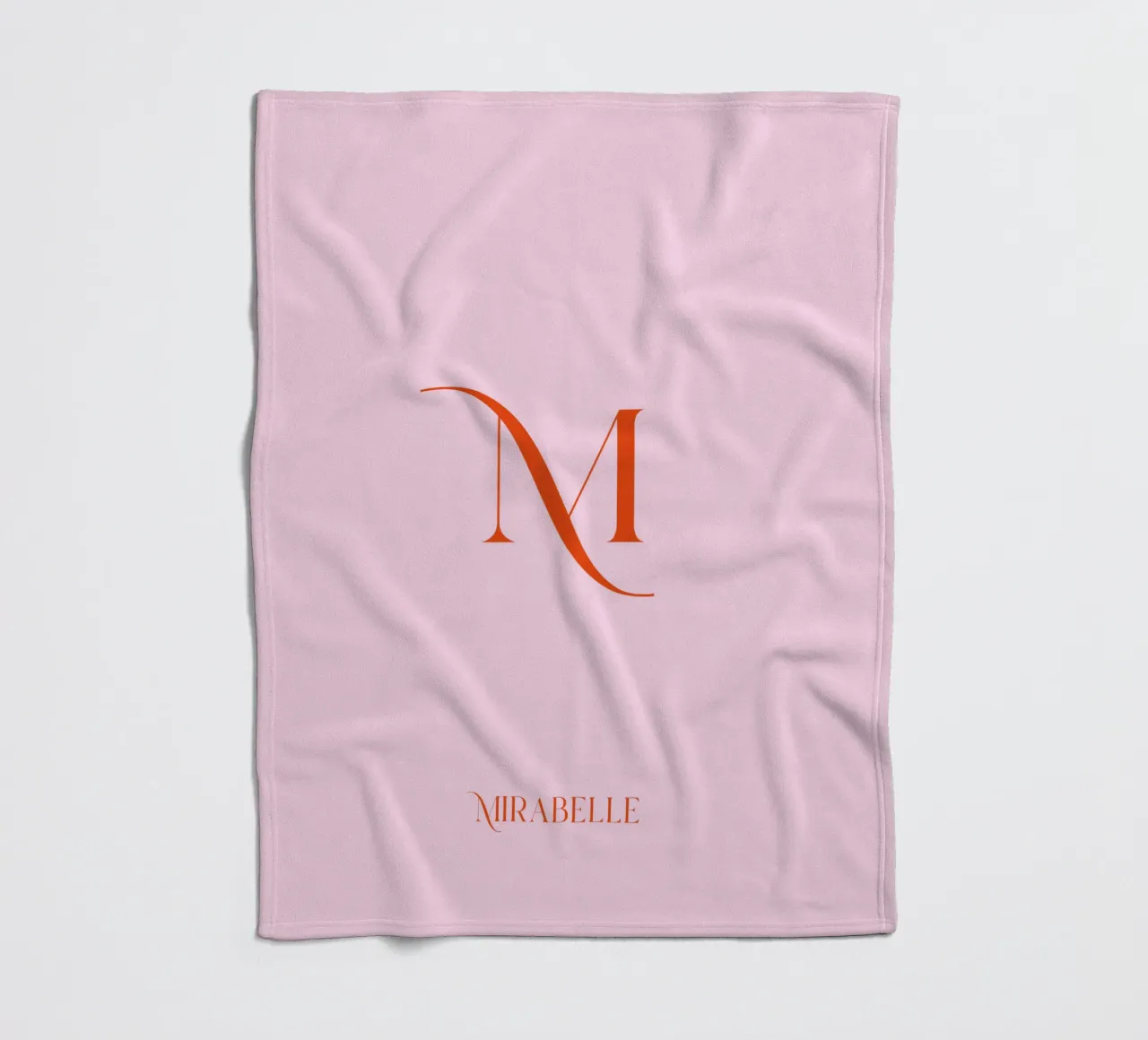 Initiale - Personalisierbar coperta in pile da Ohkimiko