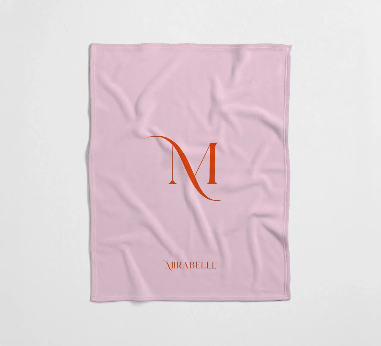 Initiale - Personalisierbar coperta in pile da Ohkimiko