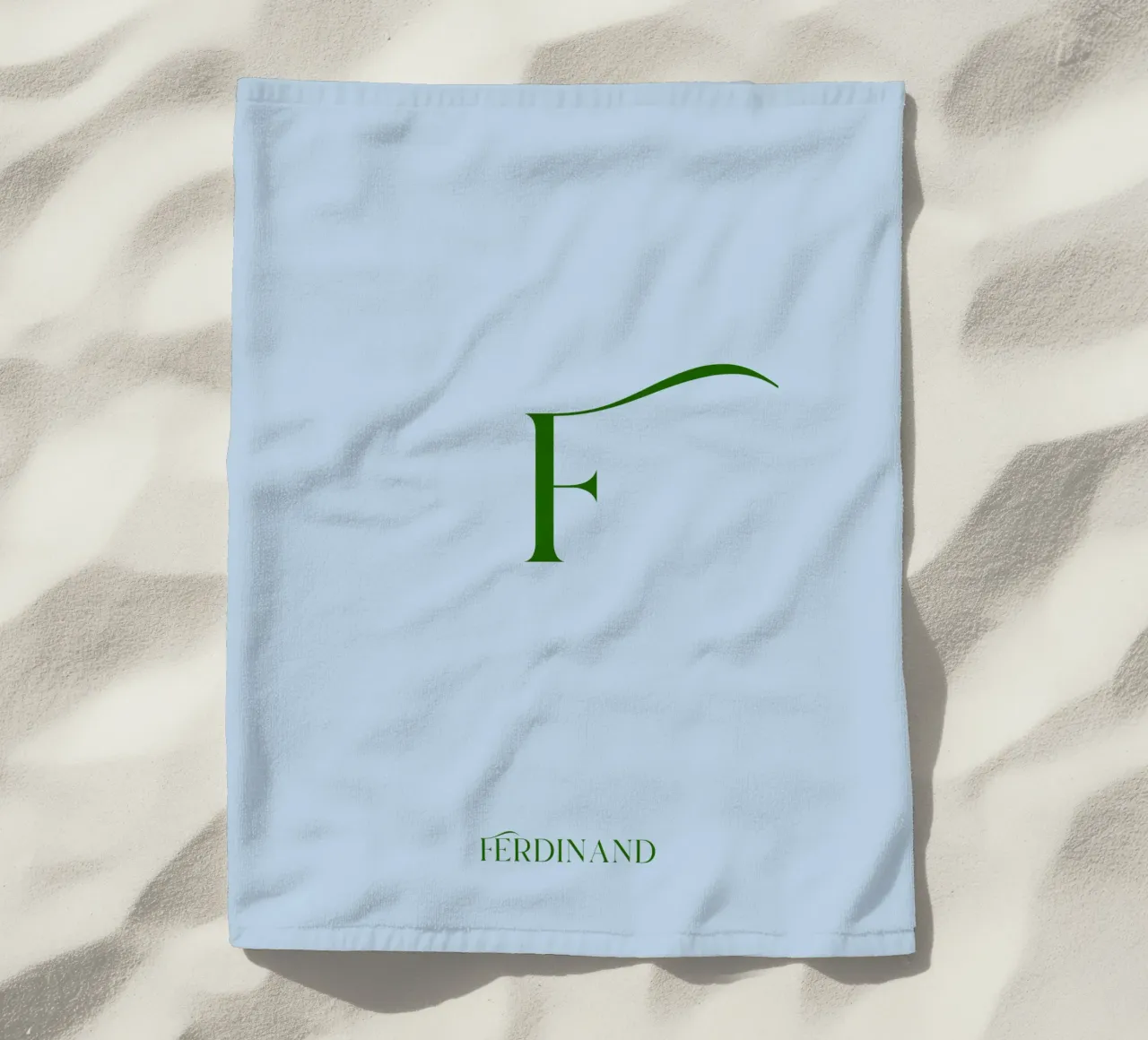 Initiale - Personalisierbar telo mare da Ohkimiko