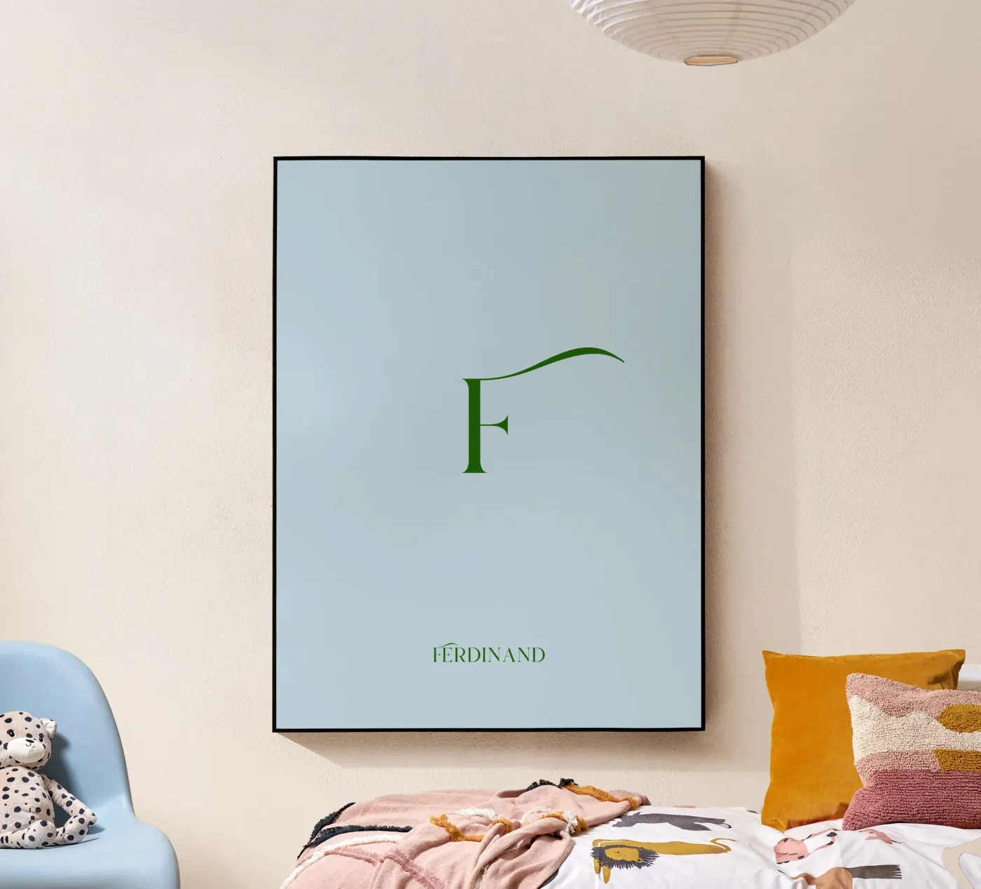 Initiale - Personalisierbar acrylic glass by Ohkimiko