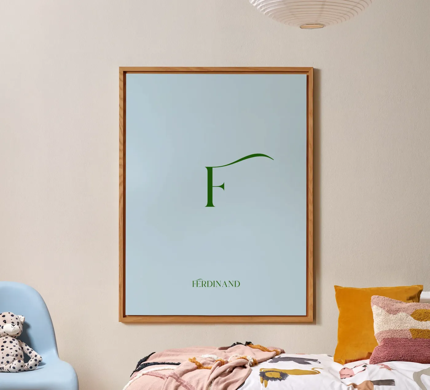 Initiale - Personalisierbar alluminio dibond da Ohkimiko