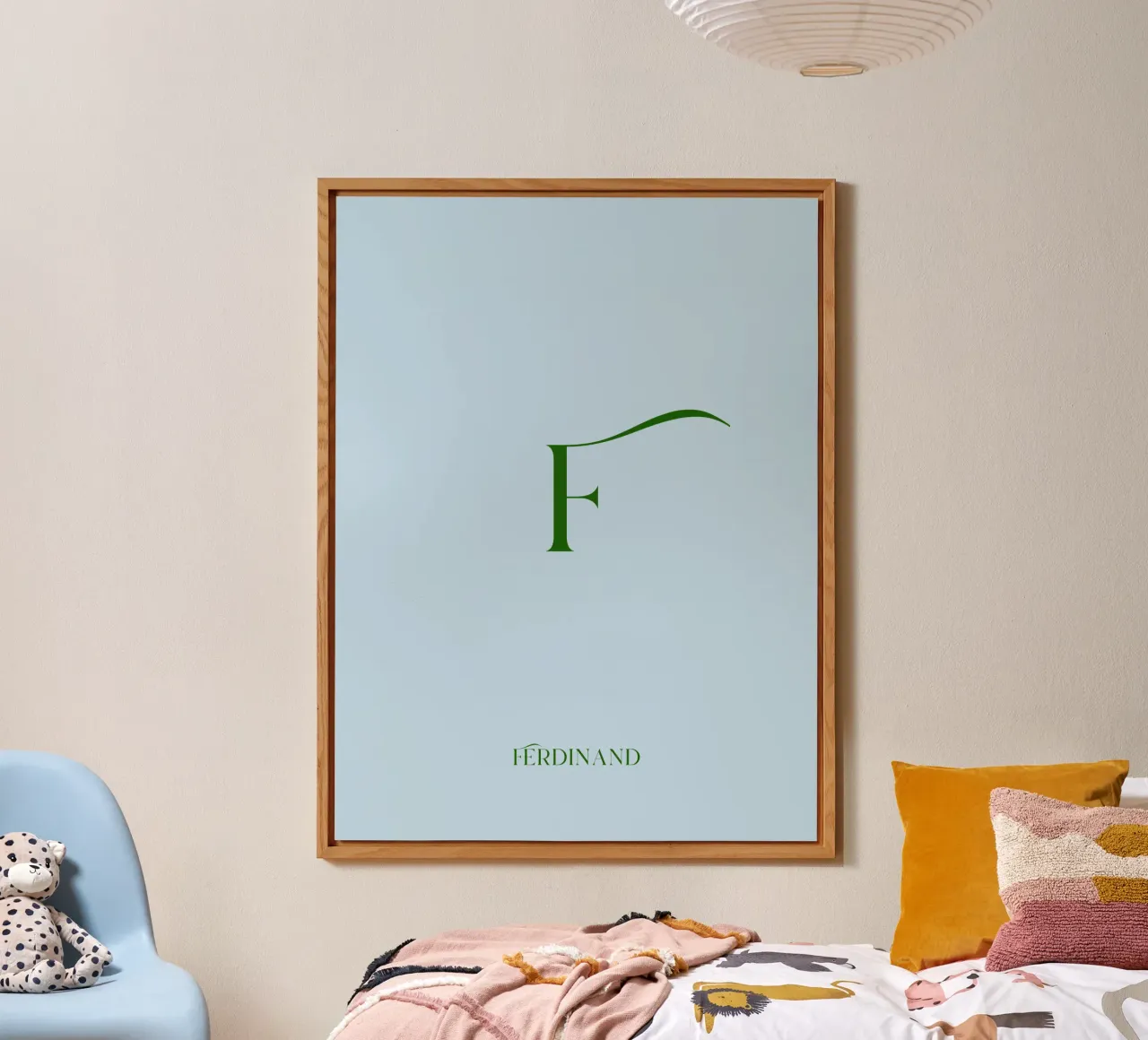 Initiale - Personalisierbar alluminio dibond da Ohkimiko