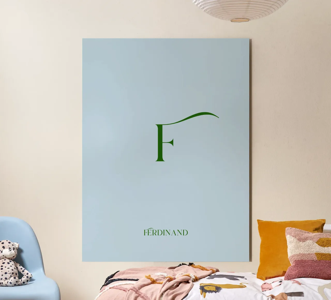 Initiale - Personalisierbar alluminio dibond da Ohkimiko