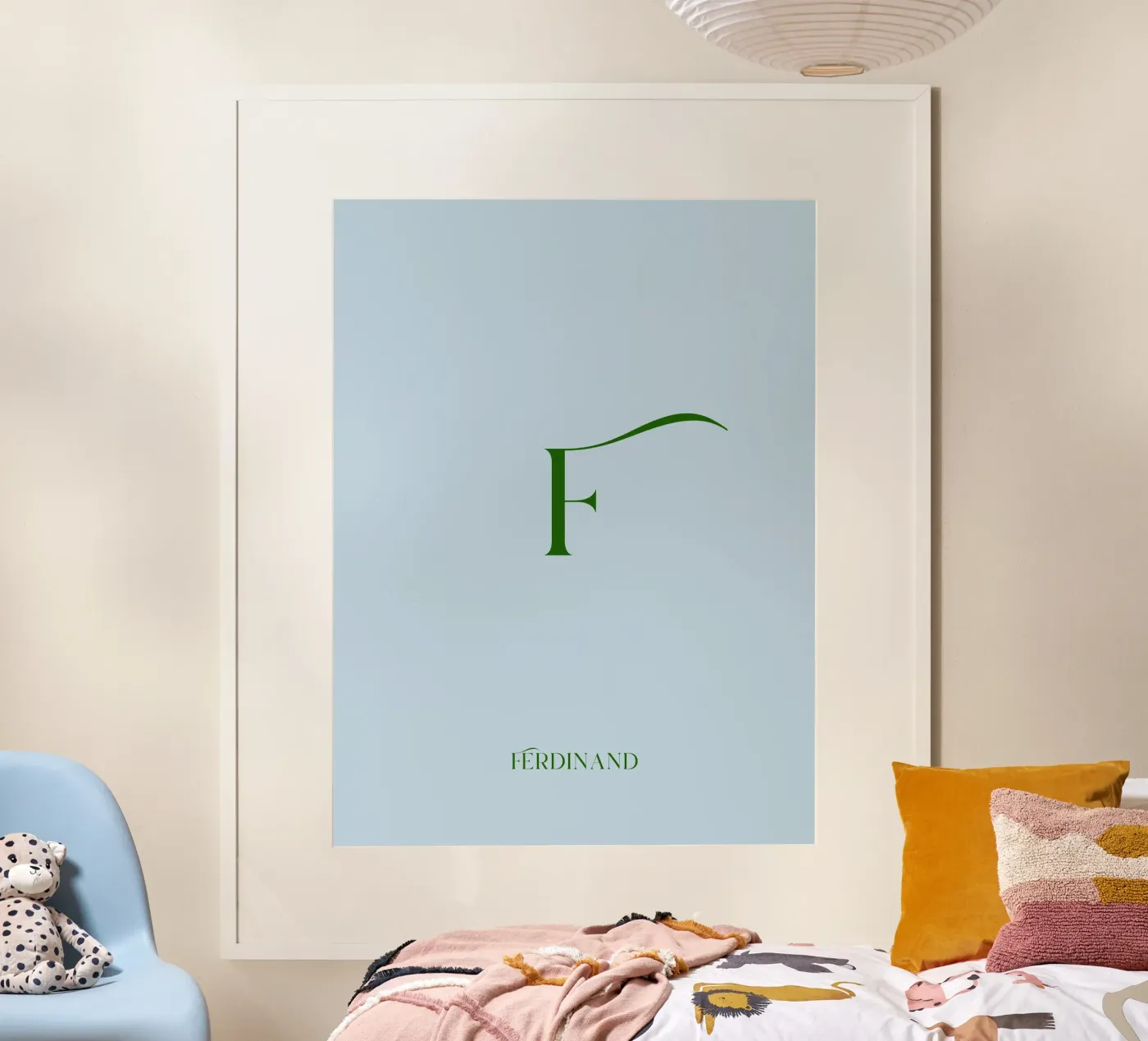 Initiale - Personalisierbar Poster von Ohkimiko