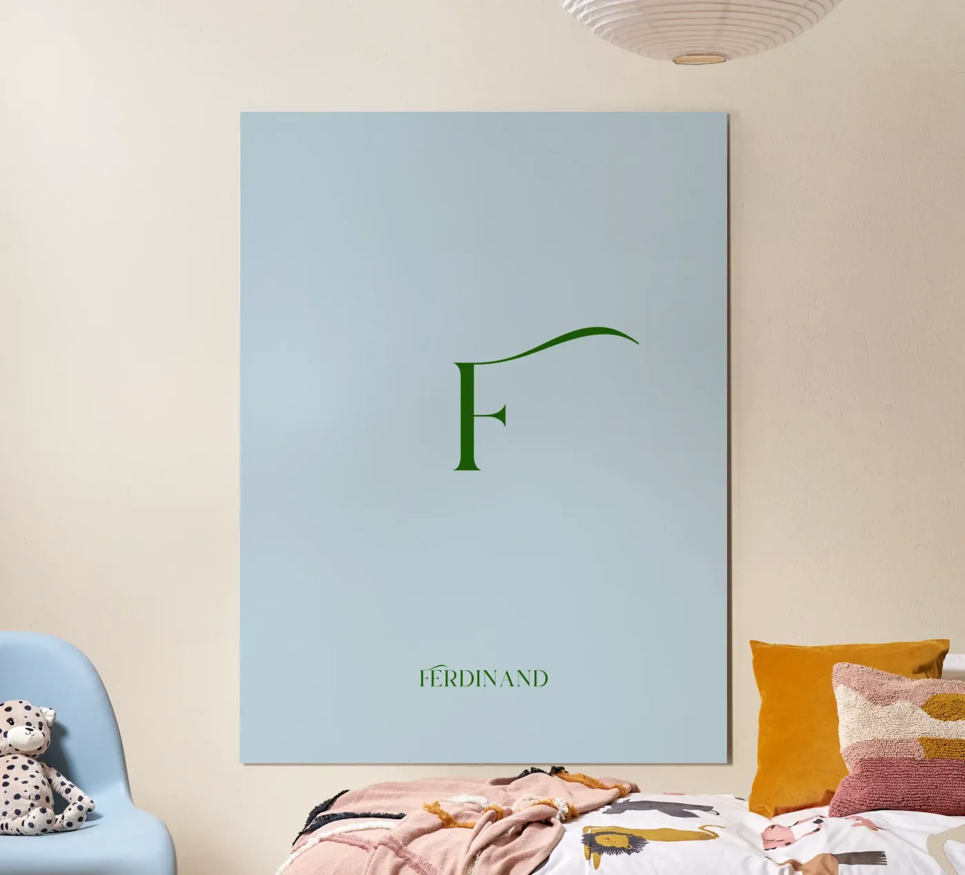 Initiale - Personalisierbar Poster von Ohkimiko