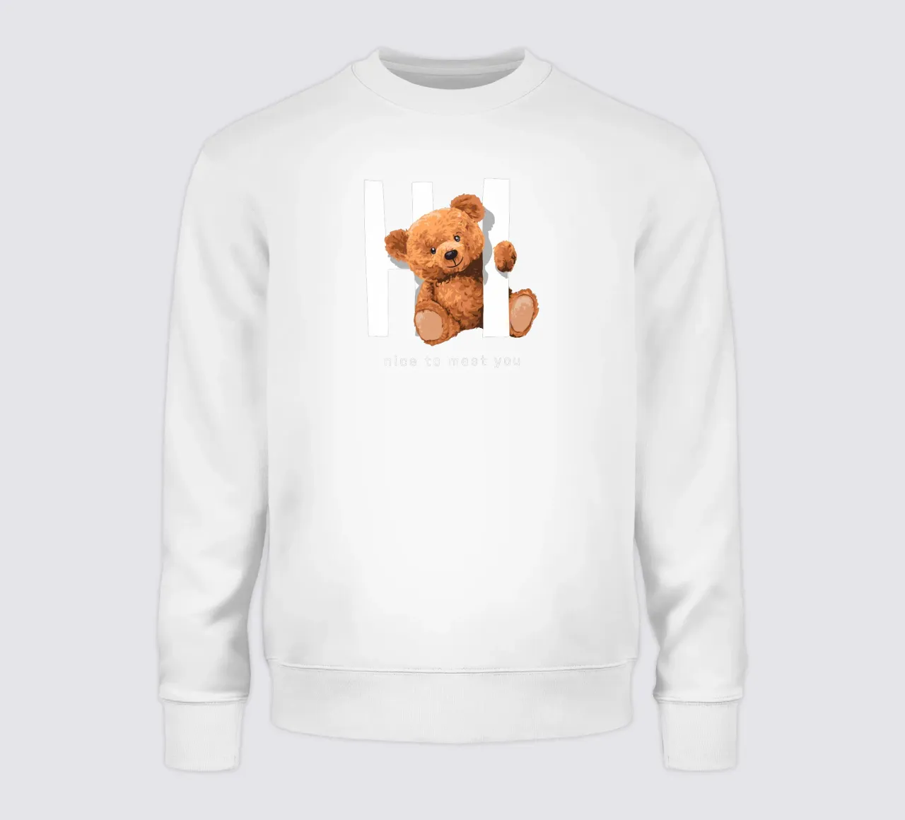Ciao, piacere di conoscerti Bär felpa da Bear Tees