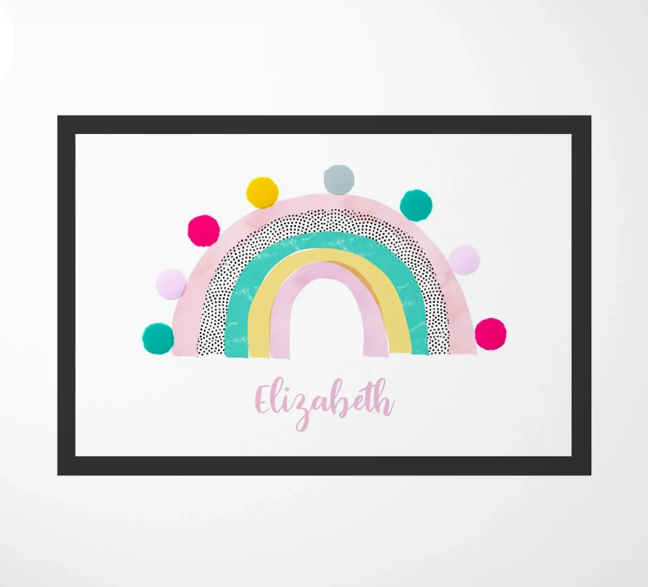 Pom Pom Arcobaleno zerbino da cafelab