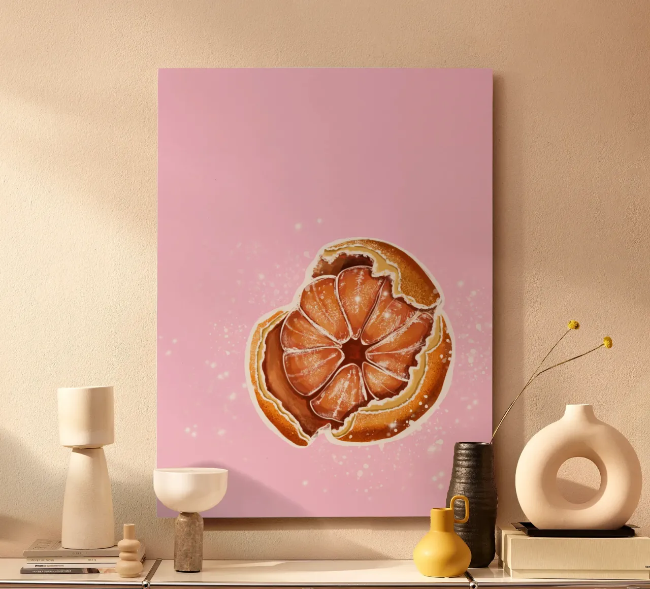 mandarine Alu-Dibond von sketch_visual_studio