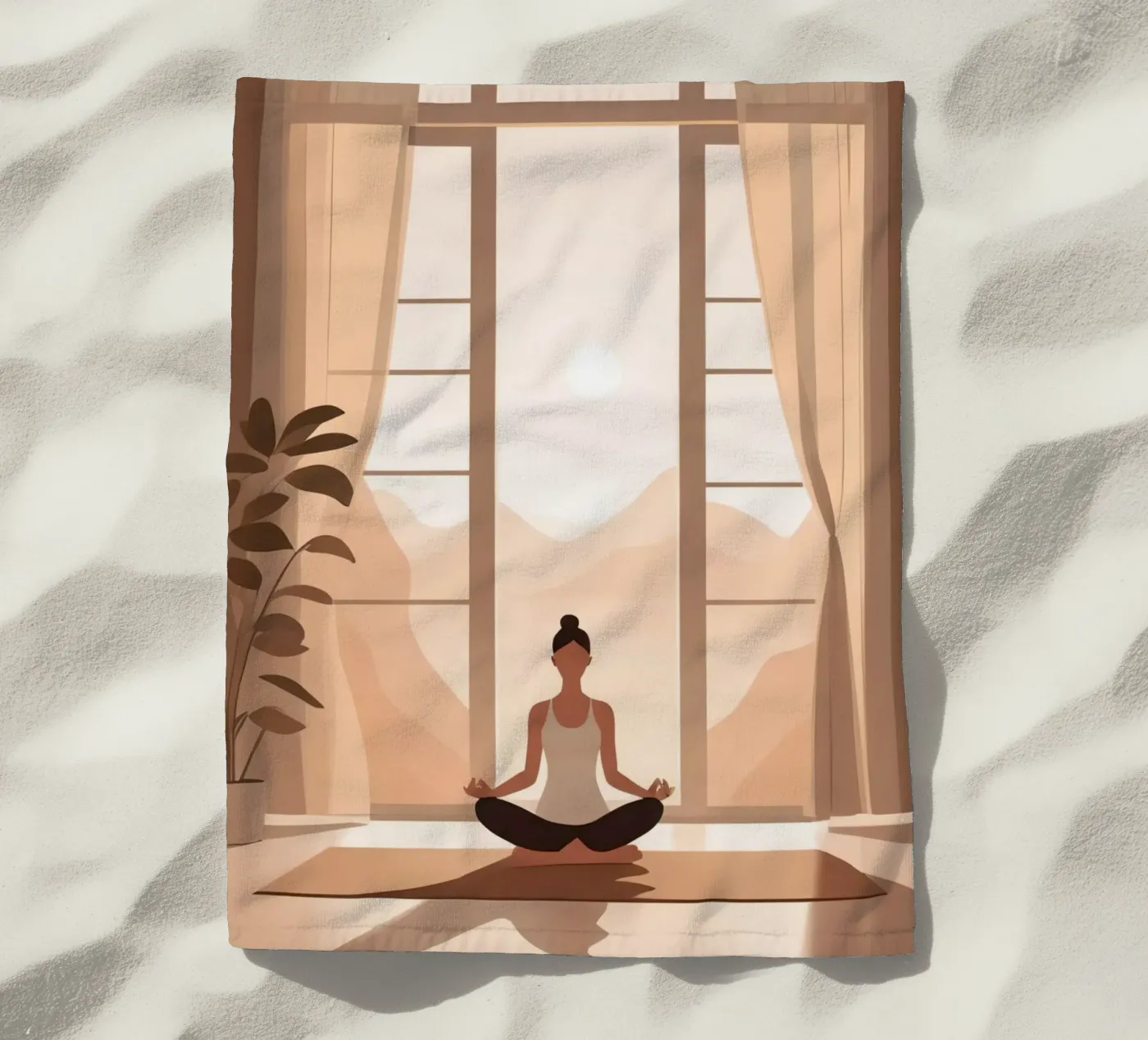 Sunrise Flow telo mare da Maison Solis