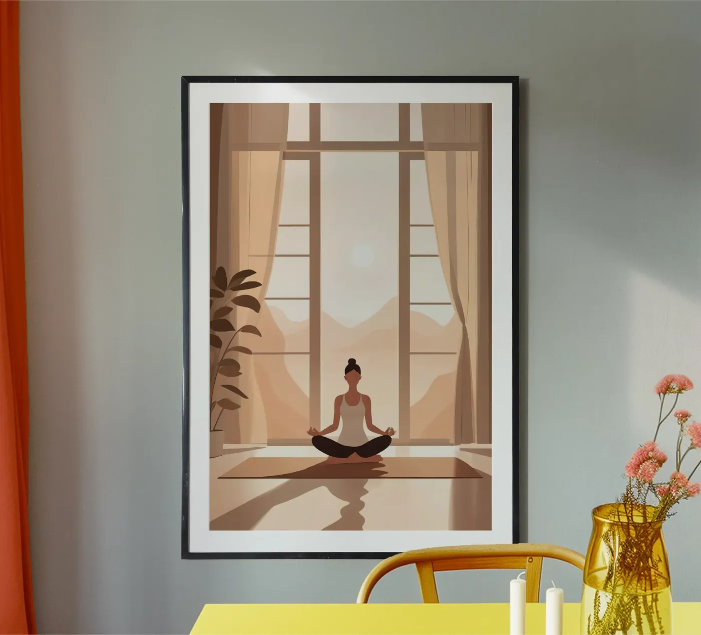 Flusso dell'alba poster da Maison Solis