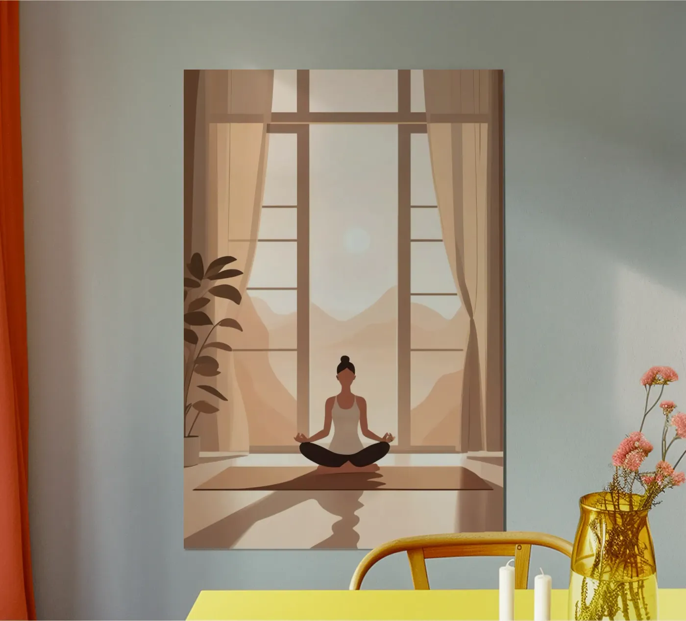 Flusso dell'alba poster da Maison Solis