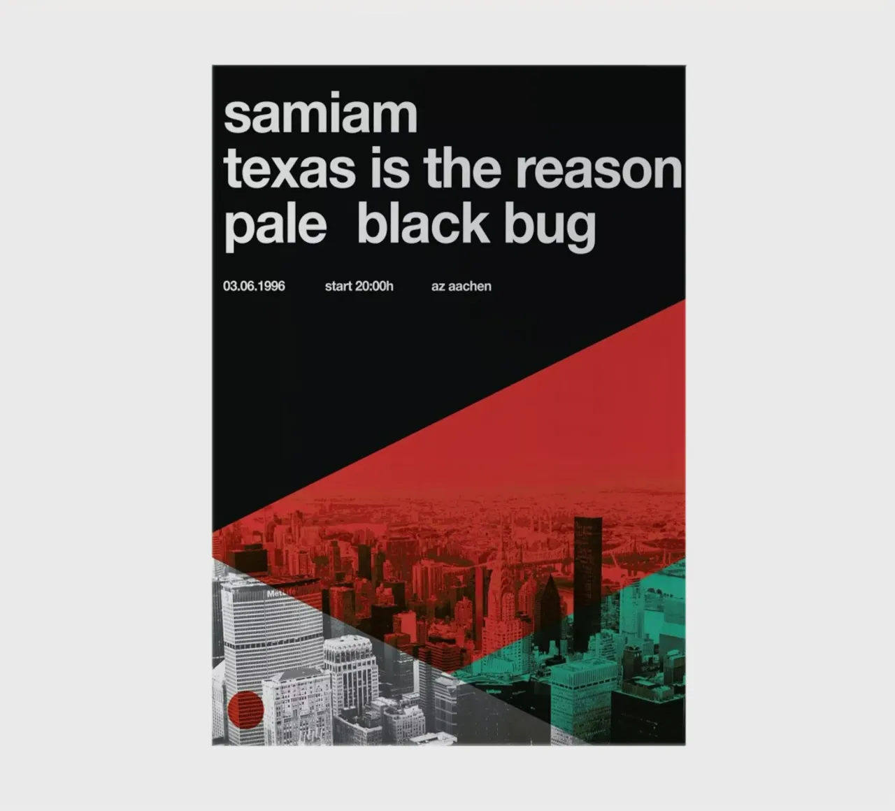 Samiam & Texas Is The Reason notebook by Stephan Kochs