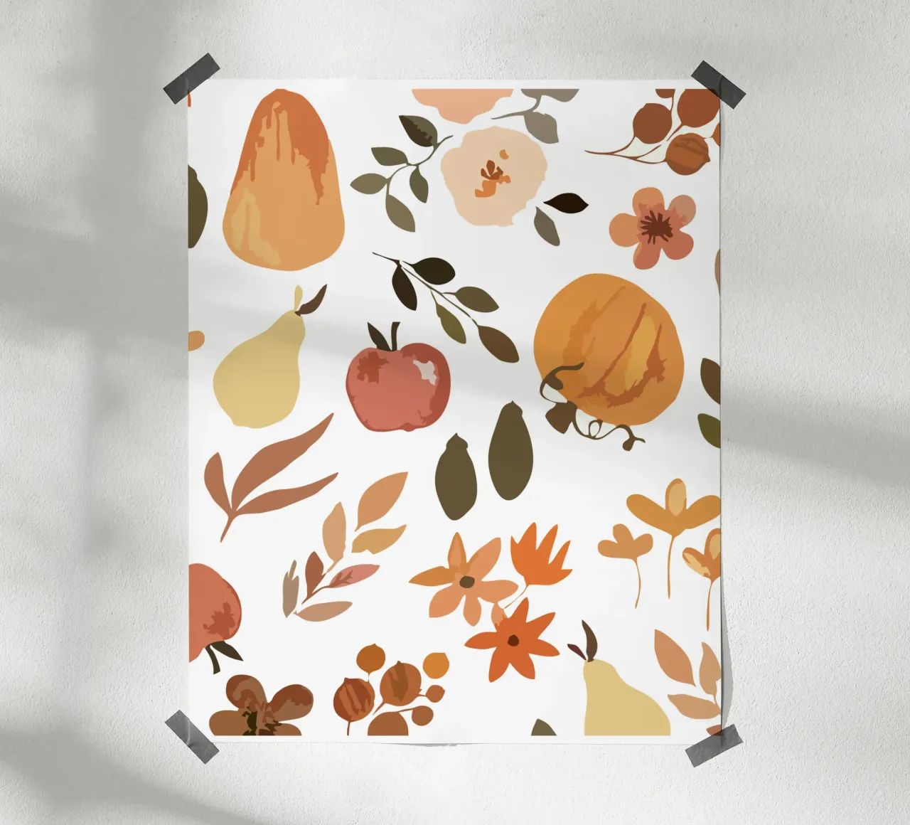 Fruits poster van earl BM