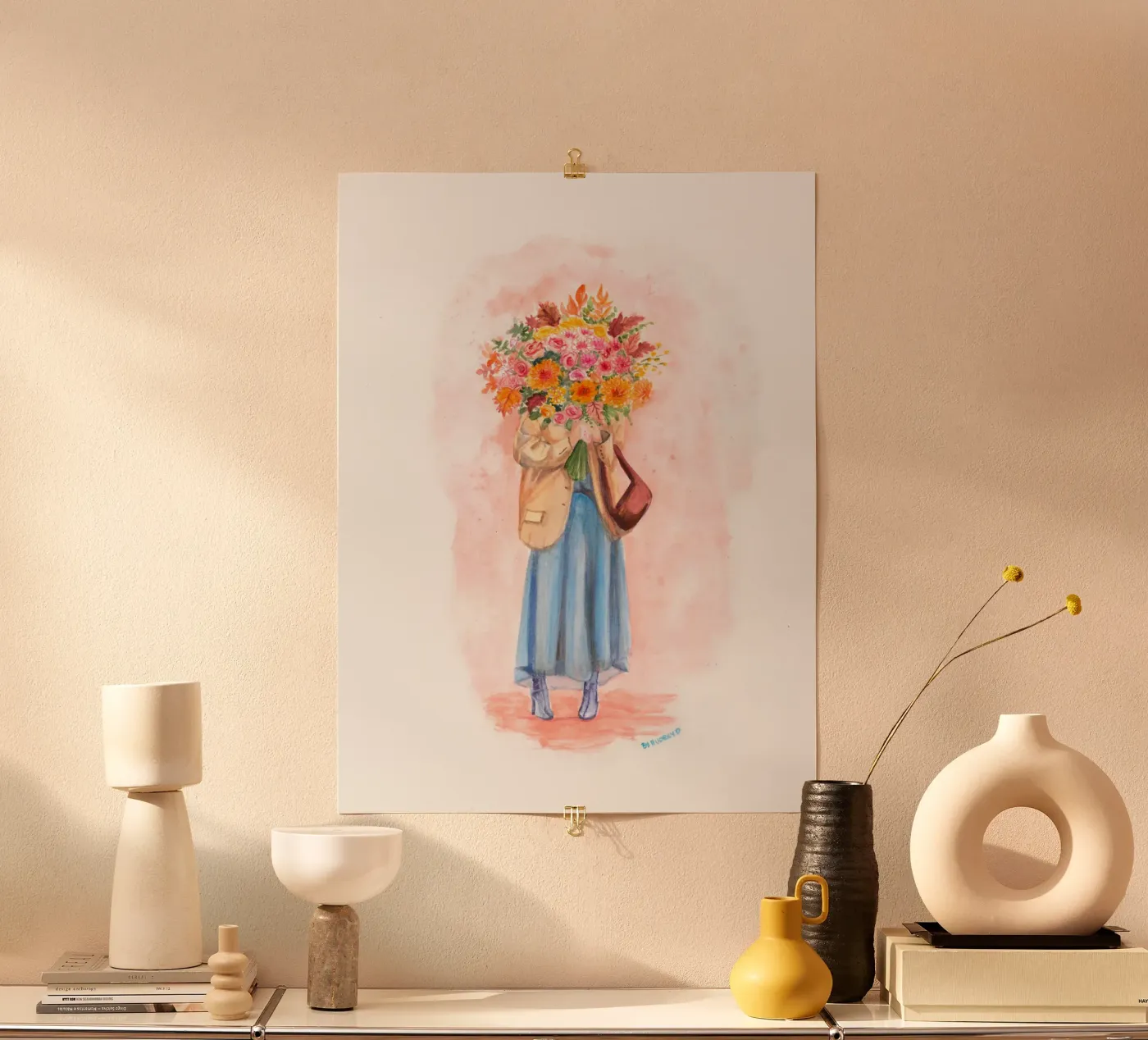 Saint-Honoré Silent Silk poster by byaudreyd
