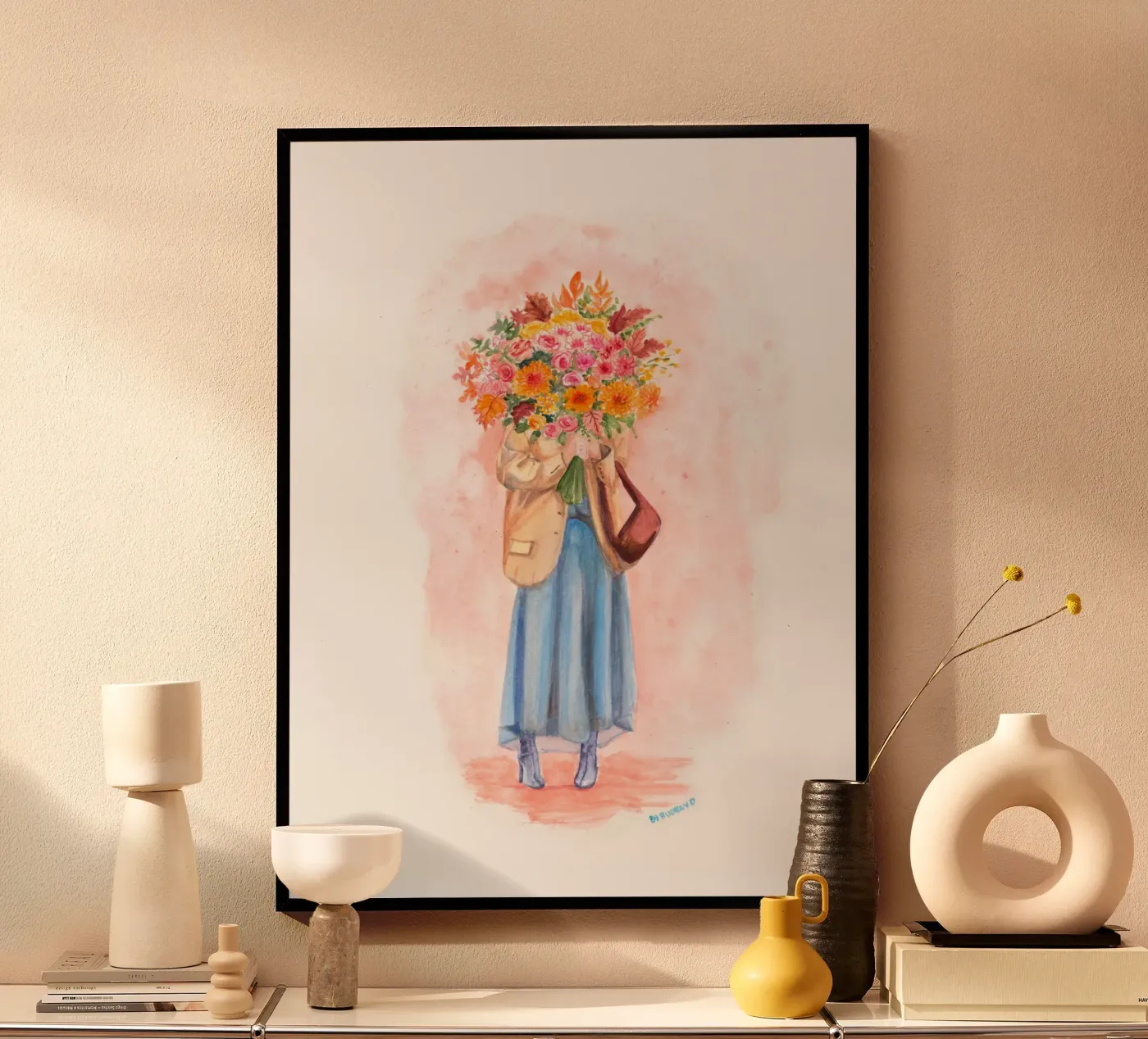 Saint-Honoré Silent Silk poster by byaudreyd