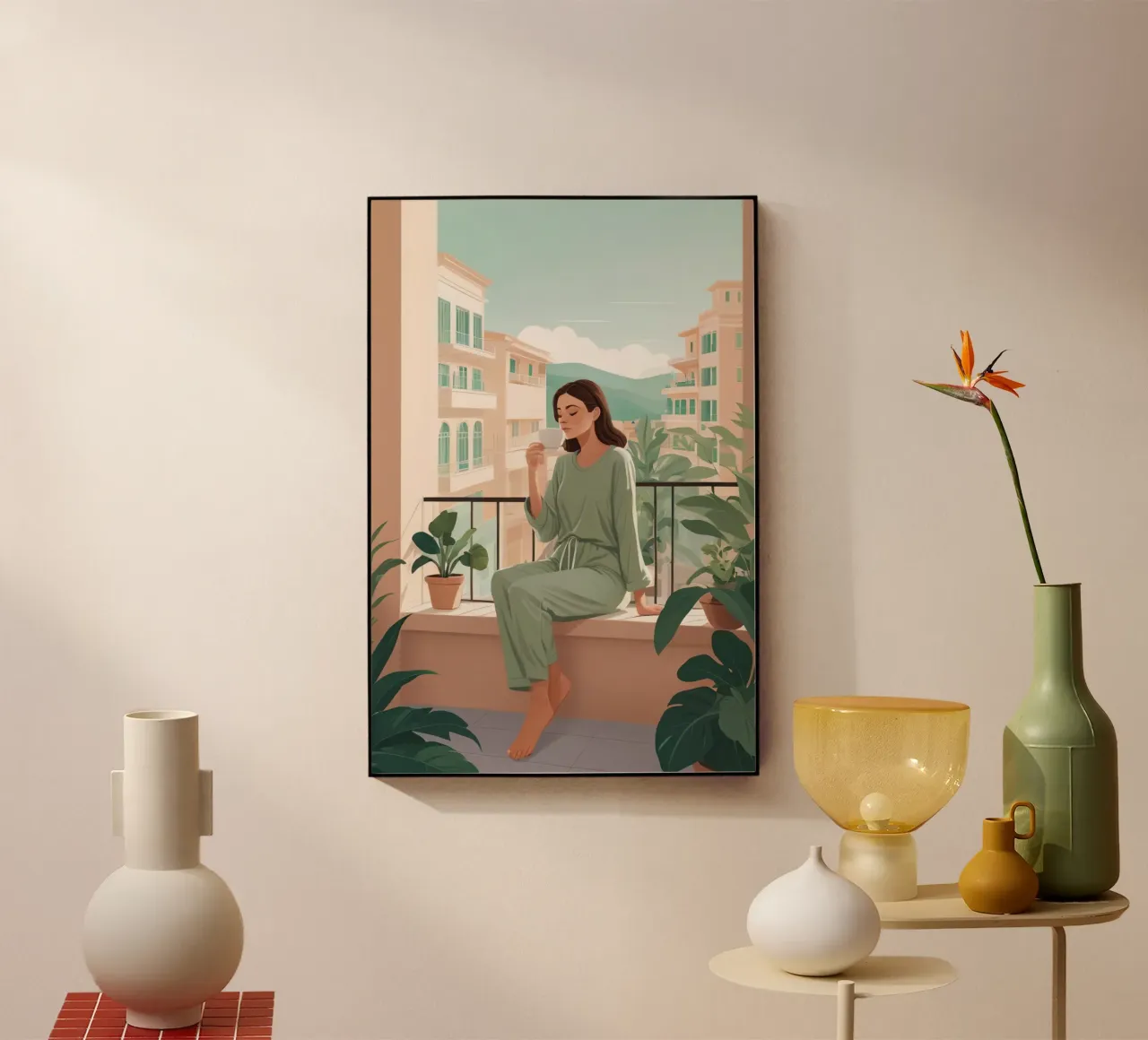 Brezza del balcone plexiglass da Maison Solis