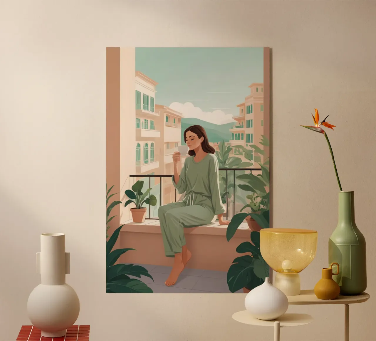 Brezza del balcone plexiglass da Maison Solis